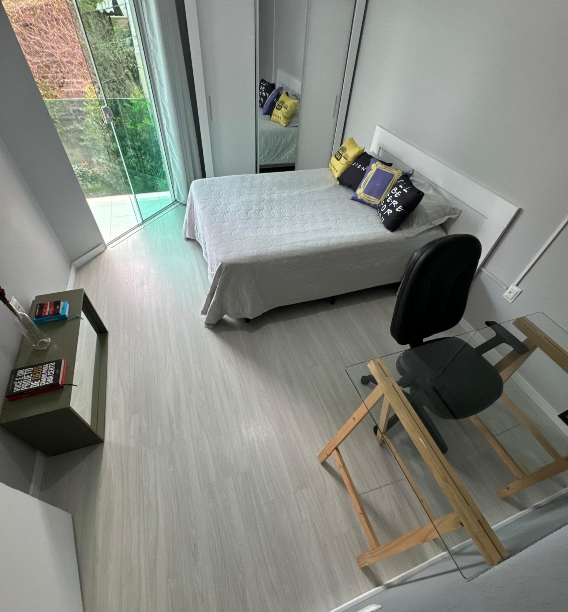 Quarto Confortavel Com Tv, Ar E Sacada Vista Jardim Florianopolis Luaran gambar